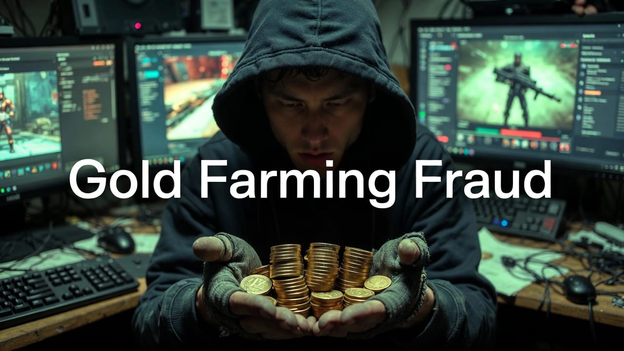 Gold Farming Frauds