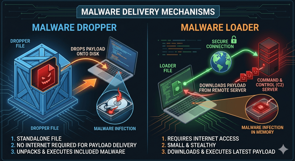 Loaders and Droppers