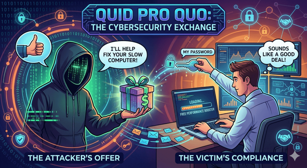 Quid Pro Quo in Cybersecurity