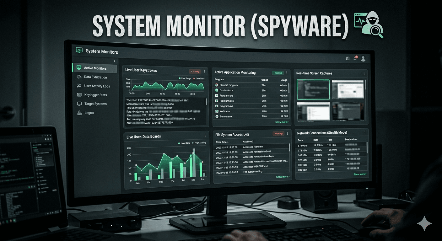 System Monitor as Spyware