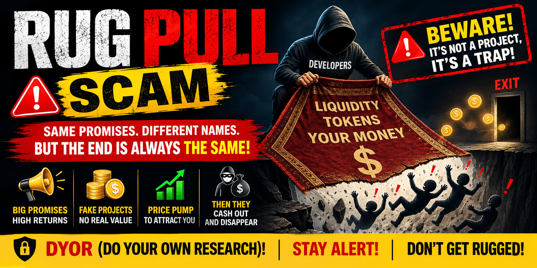 What is a Rug Pull Scam?