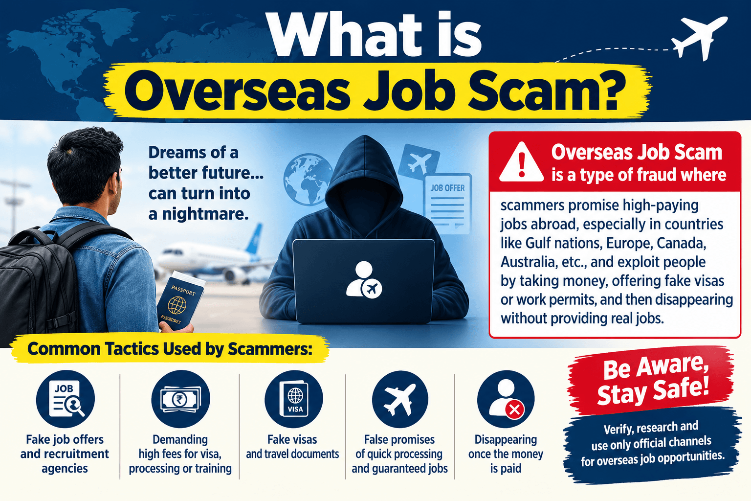 What is Overseas Job Scam?